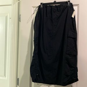 Aeropostale drawstring black skirt
